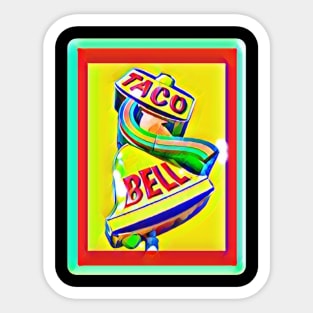 taco bell iconic Sticker